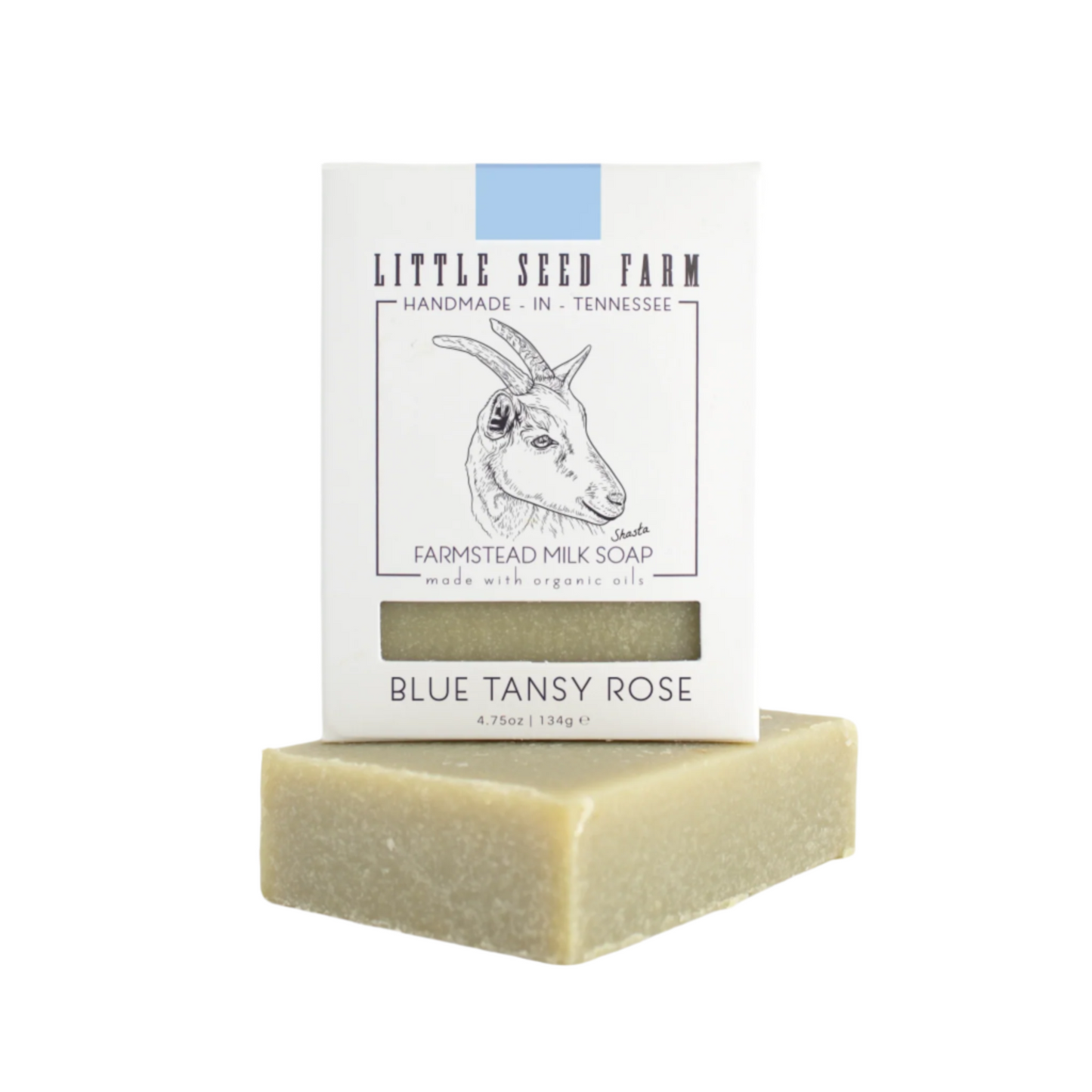 Blue Tansy Rose Bar Soap