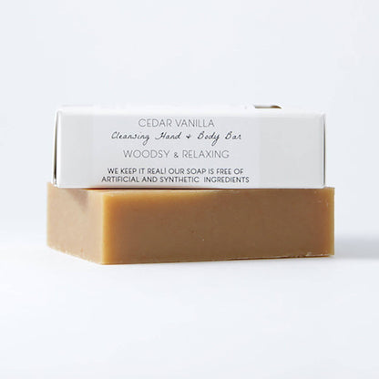 Cedar Vanilla Bar Soap